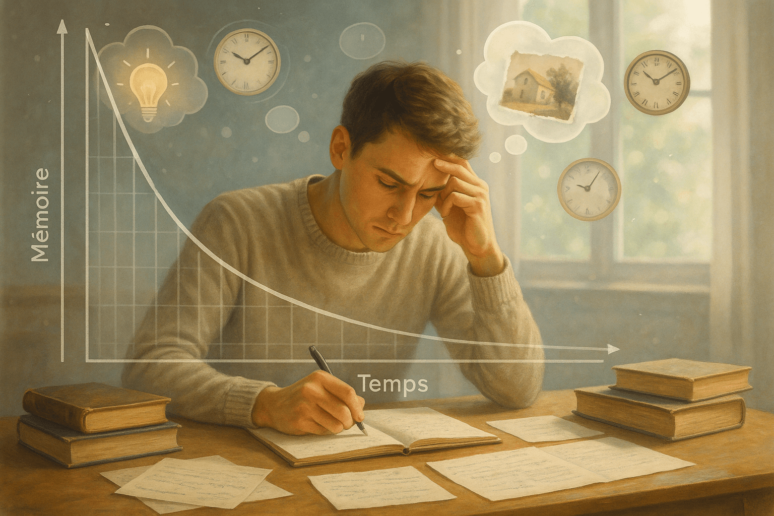 découvrez comment la courbe de l'oubli d'ebbinghaus peut vous aider à améliorer votre mémorisation. apprenez des techniques efficaces pour retenir l'information plus longtemps et optimiser vos méthodes d'apprentissage.