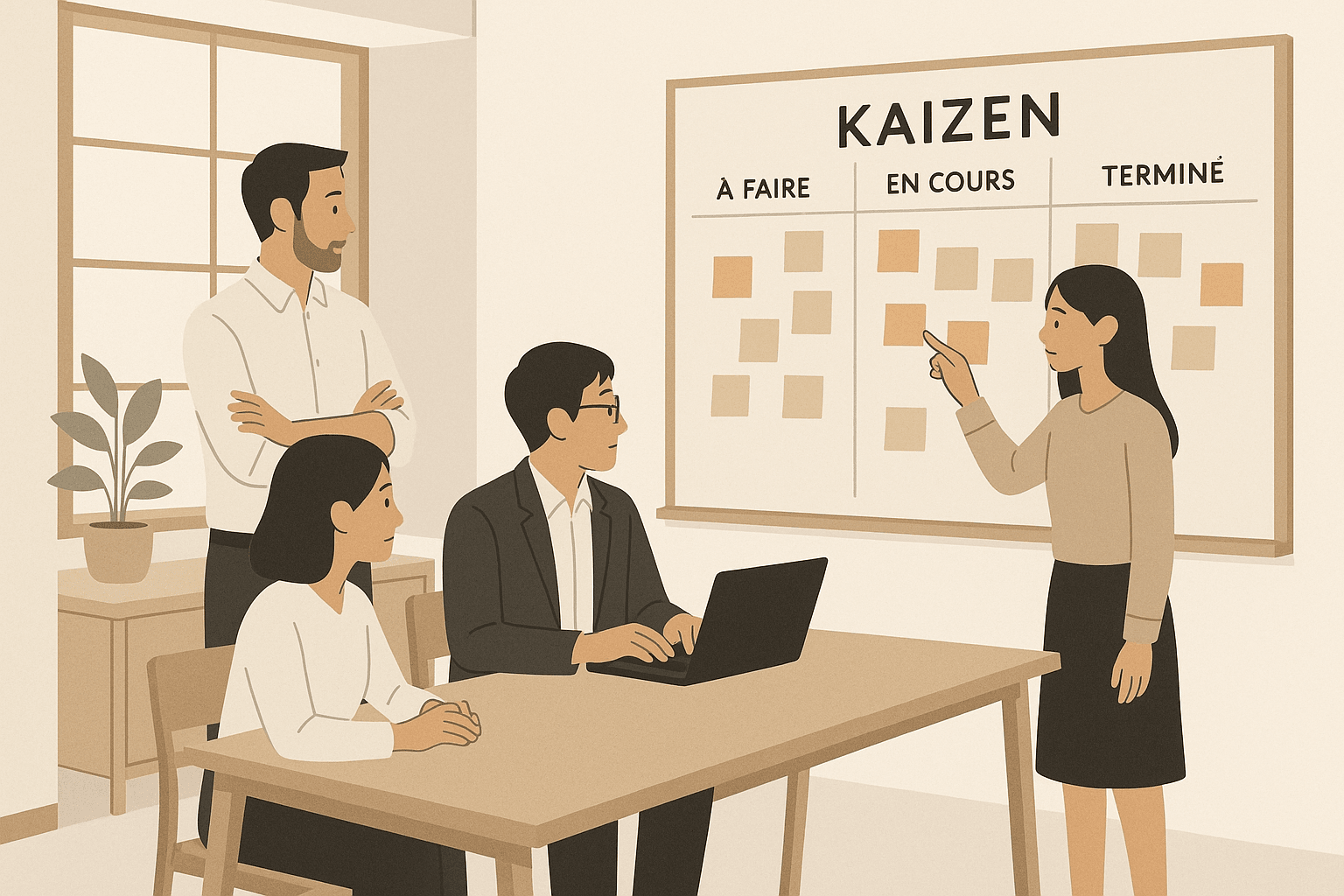 découvrez comment la méthode kaizen peut transformer votre efficacité en 2025 grâce à un exemple concret. apprenez à appliquer des principes d'amélioration continue pour booster vos performances personnelles et professionnelles.