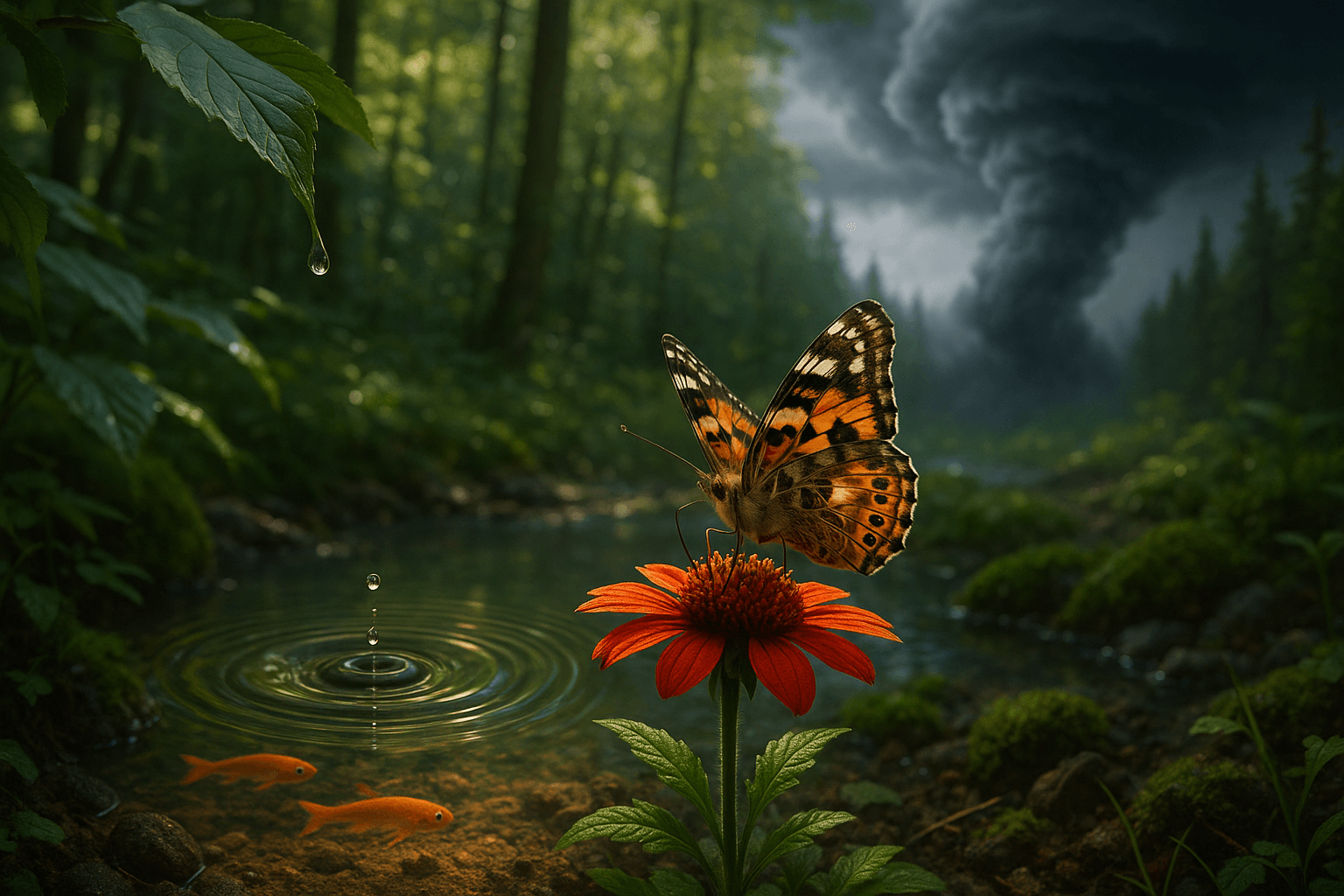 L&rsquo;effet papillon : un exemple fascinant de cause à effet